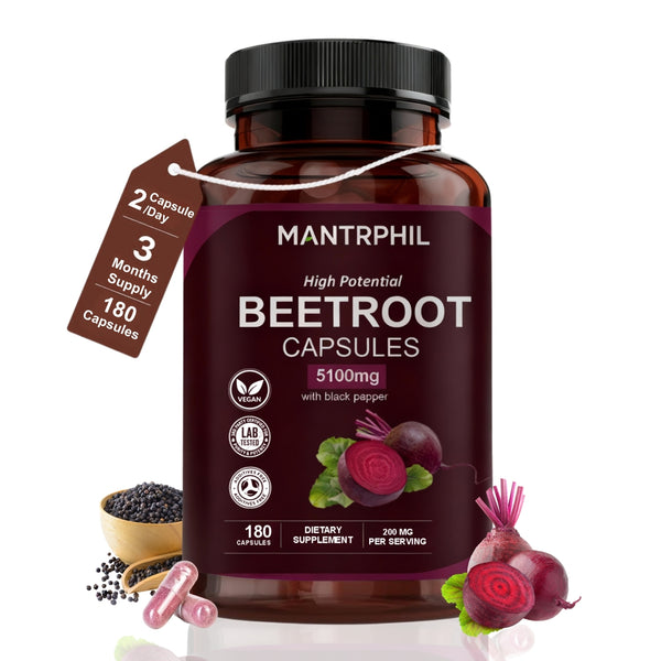 Beetroot Capsules 5100mg